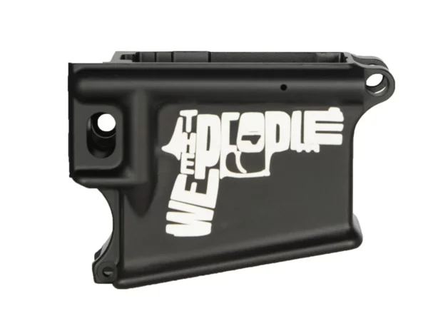 Laser Engraved Handgun Embodies American Spirit on We the People 80% AR-15 Black Lower