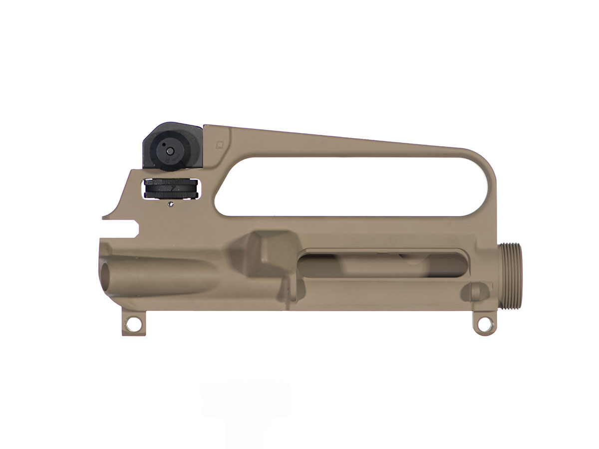 Flat Dark Earth A2 Carry Handle Upper with Rear Sight