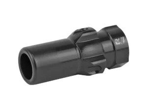 Black muzzle device adapter