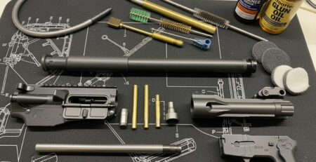 AR 15 upper cleaning