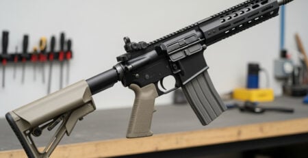 FDE AR-15 buttstock