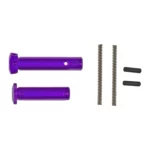 Battle Arms Development Aluminum Enhanced Takedown Pins Purple AR-15 - view 1