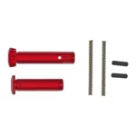 Battle Arms Development Aluminum Enhanced Takedown Pins Red AR-15 - view 1