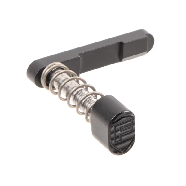 Fortis Billet Magazine Catch Release AR-15 Black Nitride - view 1