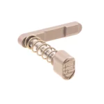 Fortis Billet Magazine Catch Release AR-15 Flat Dark Earth Nitride - view 1