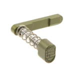 Fortis Billet Magazine Catch Release AR-15 Olive Drab Green Nitride - view 1