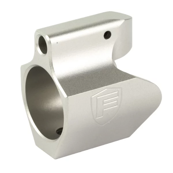 Fortis Manufacturing Low Profile Gas Block Stainless 750 1 Fortis Manufacturing Low Profile Gas Block Stainless Silver .750 - view 1