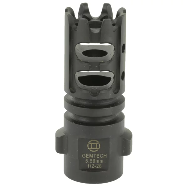 Gemtech QUICKMOUNT Carbon Cutting Muzzle Brake 5.56 NATO 1/2X28 Black - view 1