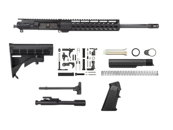 AR-15 16 inch barrel 12 inch handguard KeyMod kit without lower