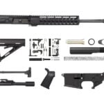 AR-15 16 inch barrel 12 inch handguard KeyMod Magpul kit with lower black