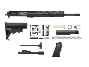 AR-15 16 inch barrel 12 inch handguard riveted KeyMod kit without lower