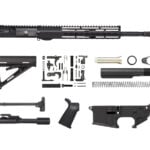 AR-15 16 inch barrel 12 inch handguard riveted KeyMod Magpul kit with lower
