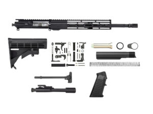 AR-15 16 inch barrel 12 inch handguard windowed M-LOK kit without lower