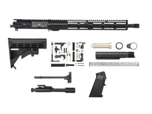 AR-15 16 inch barrel 15 inch handguard riveted KeyMod kit without lower