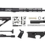 AR-15 16 inch barrel 15 inch handguard windowed M-LOK kit Magpul with lower