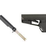 Magpul ACS-L stock black with mil-spec buffer tube assembly combo MAG378BLK