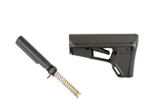 Magpul ACS-L stock black with mil-spec buffer tube assembly combo MAG378BLK