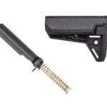 Magpul MOE SL-S stock black with mil-spec buffer tube assembly combo MAG653BLK