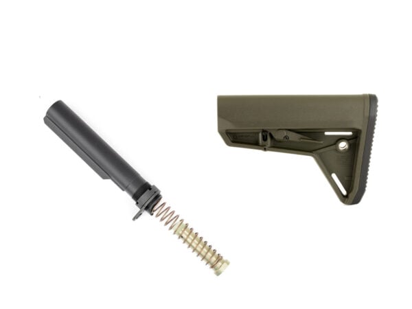 moe SL stock odg Magpul MOE SL OD Green stock combo kit with carbine buffer tube assembly