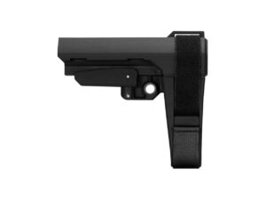 SB Tactical SBA3 pistol brace black left side view SBA3X-01-SB