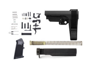 SB Tactical SBA3 Pistol Brace Black – Lower Build Kit
