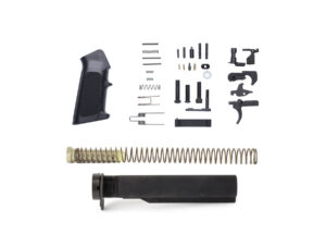 SB Tactical stock kit black buffer tube assembly lower parts kit