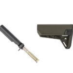 Magpul MOE SL-S OD Green stock combo kit with carbine buffer tube assembly