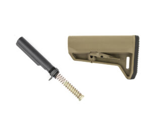 Magpul MOE SL-K stock flat dark earth with mil-spec carbine buffer tube assembly combo kit