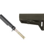 Magpul MOE SL-K carbine stock OD green with mil-spec carbine buffer tube assembly combo kit
