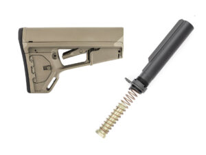 Magpul ACS stock with mil-spec carbine buffer tube assembly FDE