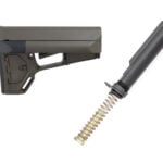 Magpul ACS stock with mil-spec carbine buffer tube assembly OD Green