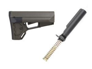 Magpul ACS stock with mil-spec carbine buffer tube assembly OD Green