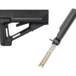Magpul STR stock with mil-spec carbine buffer tube assembly black