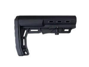XTS-101 AR skeletonized collapsible stock right side view in black – buffer tube assembly bundle