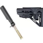 XTS-106 skeletonized AR-15 stock with mil-spec buffer tube assembly