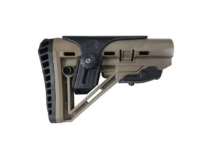 XTS-106T skeletonized collapsible AR-15 stock right side FDE