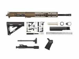 16 inch 7.62x39 Burnt Bronze 12 inch Riveted Keymod Rifle Kit