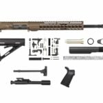 16 inch 7.62x39 Burnt Bronze 12 inch House Keymod Rifle Kit