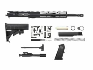 16 inch 7.62x39 12 inch Riveted Keymod Rifle Kit Minus Lower