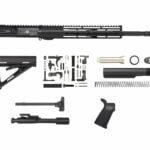 16 inch 7.62x39 12 inch Riveted Keymod Magpul MOE Rifle Kit Minus Lower