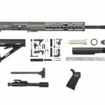16 inch 7.62x39 Tungsten Grey 12 inch Slim Riveted Keymod Rifle Kit