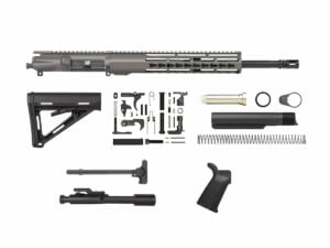 16 inch 7.62x39 Tungsten Grey 12 inch Slim Riveted Keymod Rifle Kit