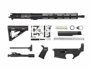 16 inch 7.62x39 15 inch Riveted Keymod Magpul MOE Complete Build Kit with 80 Percent Lower