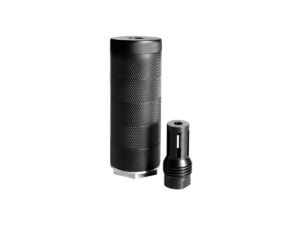 Advantage Arms 1.75X5 modular AR suppressor, 5.56 NATO, stainless, black
