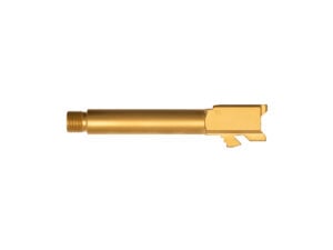 Ballistic Advantage Premium Series threaded barrel, Glock 19, 9mm, 1/2x28, gold PVD - side profile