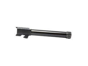 Faxon Firearms Duty Series threaded drop-in barrel, Glock 17, 9mm, 1/2x28, black nitride