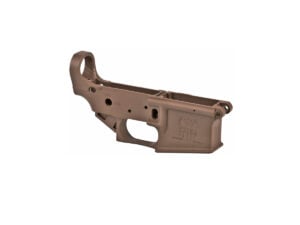 FMK Firearms AR-1 eXtreme stripped AR-15 lower receiver, Burnt Bronze polymer
