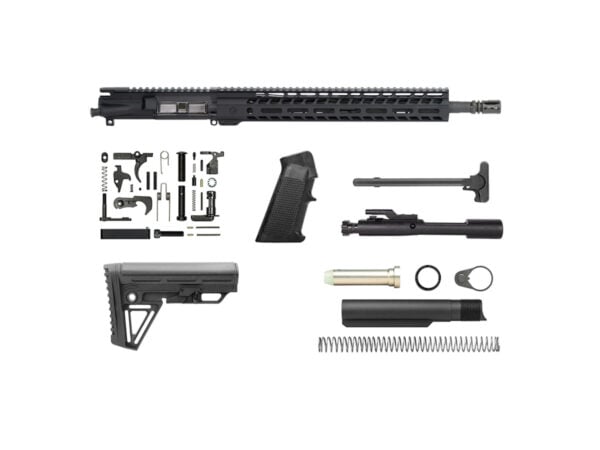 Ghost Firearms 16.1" .300 Blackout Rifle Kit, Black