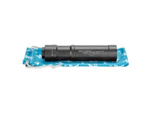 Griffin Armament Optimus Micro multi-caliber suppressor, .22 LR to .22-250, 1/2x28, black