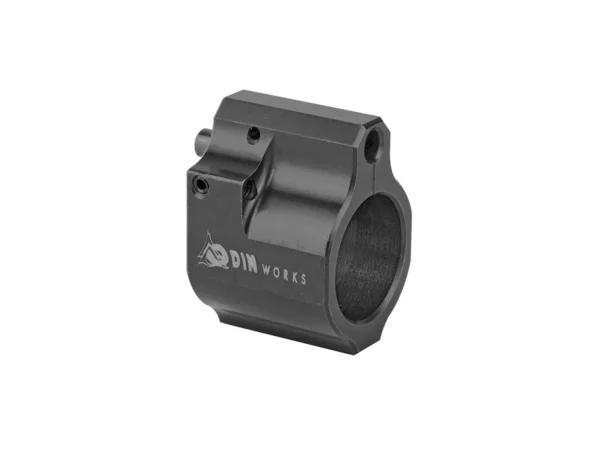 Odin Works AR-15 .750" Adjustable Low Profile Gas Block - Black